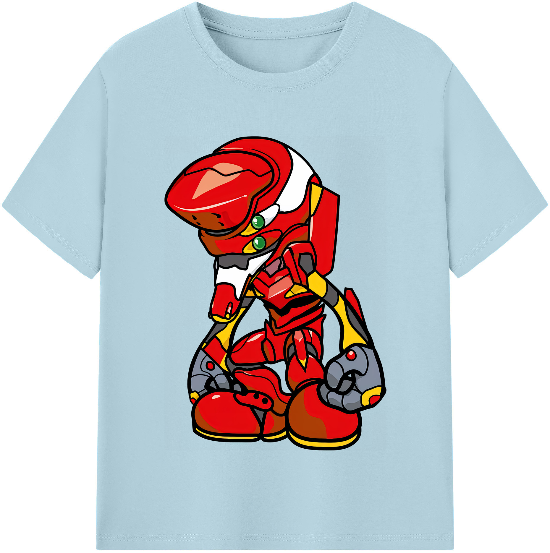 （画像用） EVA 新世紀エヴァンゲリオン 綿100％半袖Tシャツ（フロントプリント）